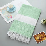 Towel Tassel Lattice Pattern