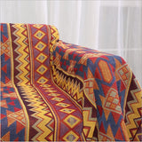 Sofa Towel Blanket Geometric Pattern