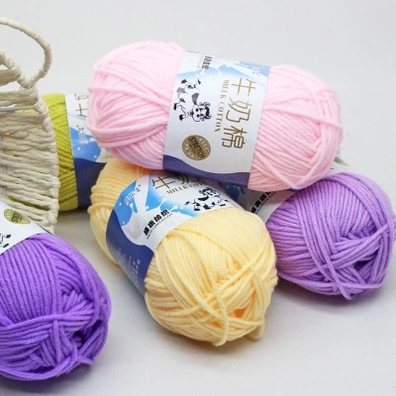 Cotton Baby Wool Yarn for Knitting