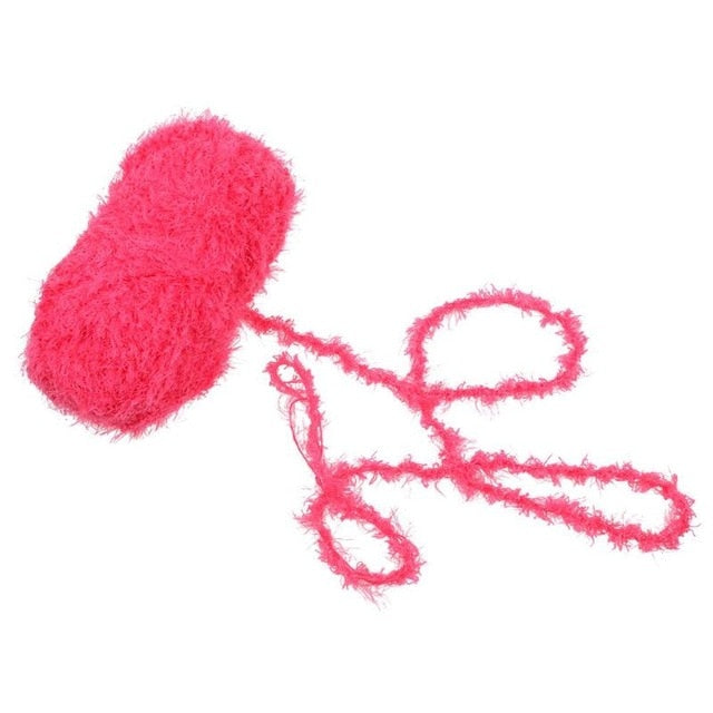 Long Hair Mink Yarn Knitting