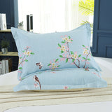 Pillowcase Flower Bird Pattern Pillow